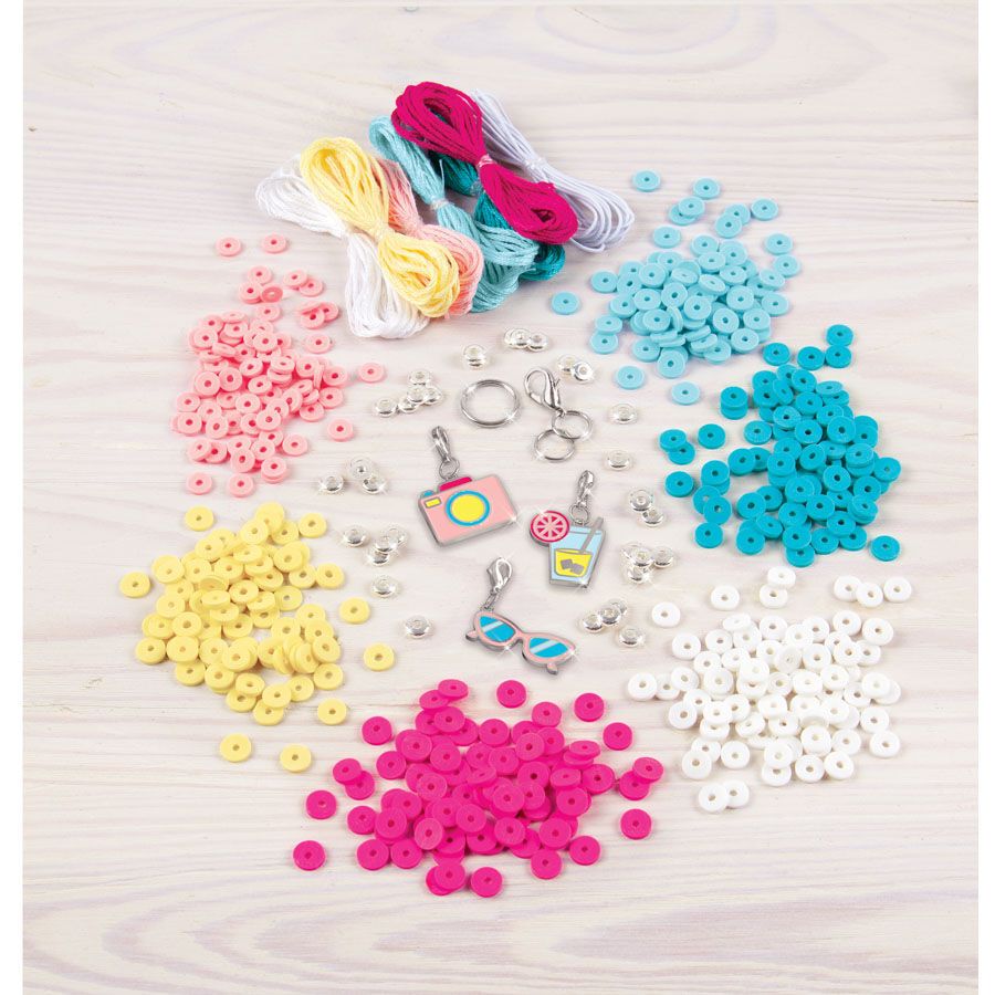 Buy Make It Real Summer Vibes Heishi Bead Bracelets | Yallatoys.com