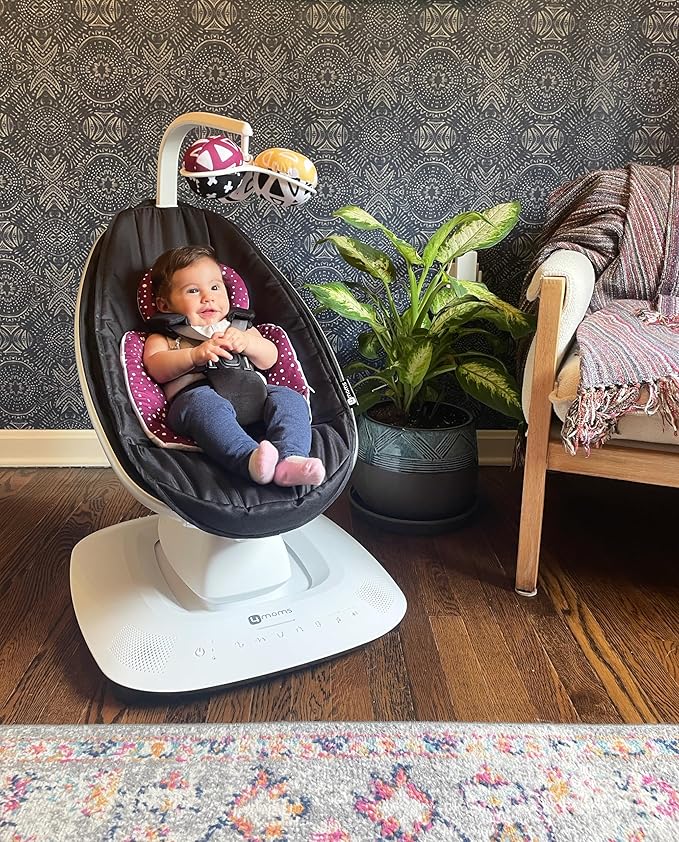 4moms MamaRoo Multi Motion Baby Swing Black 4moms Yallatoys