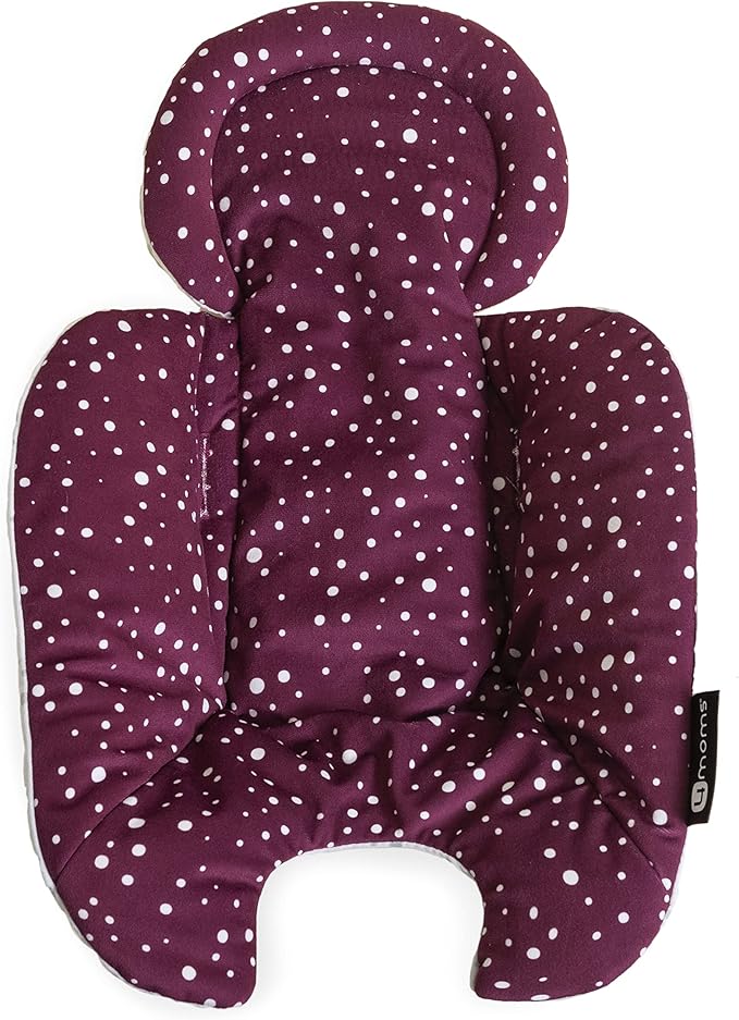 4moms RockaRoo and MamaRoo 2.0 Infant Insert for Newborn Baby Multipurpose Maroon Plush Sold Separately Subjected To Availability) 4moms Yallatoys