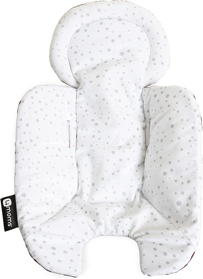 4moms RockaRoo and MamaRoo 2.0 Infant Insert for Newborn Baby Multipurpose Maroon Plush Sold Separately Subjected To Availability) 4moms Yallatoys