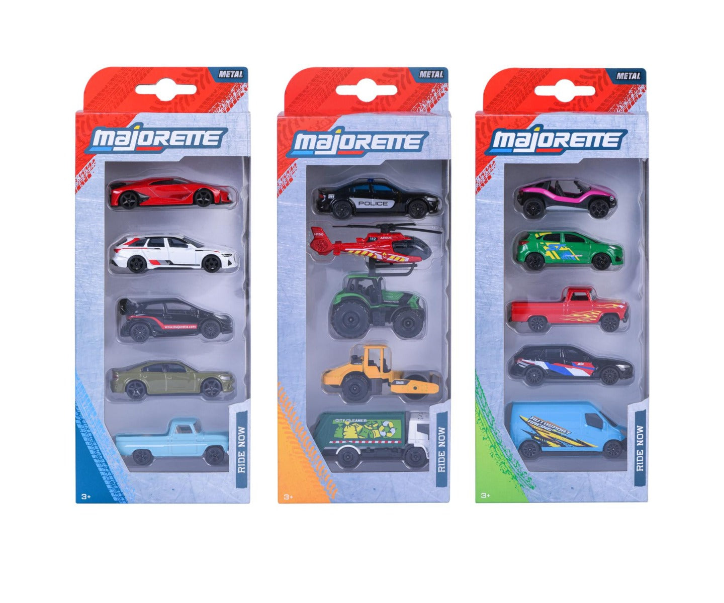 5-piece urban diecast collection