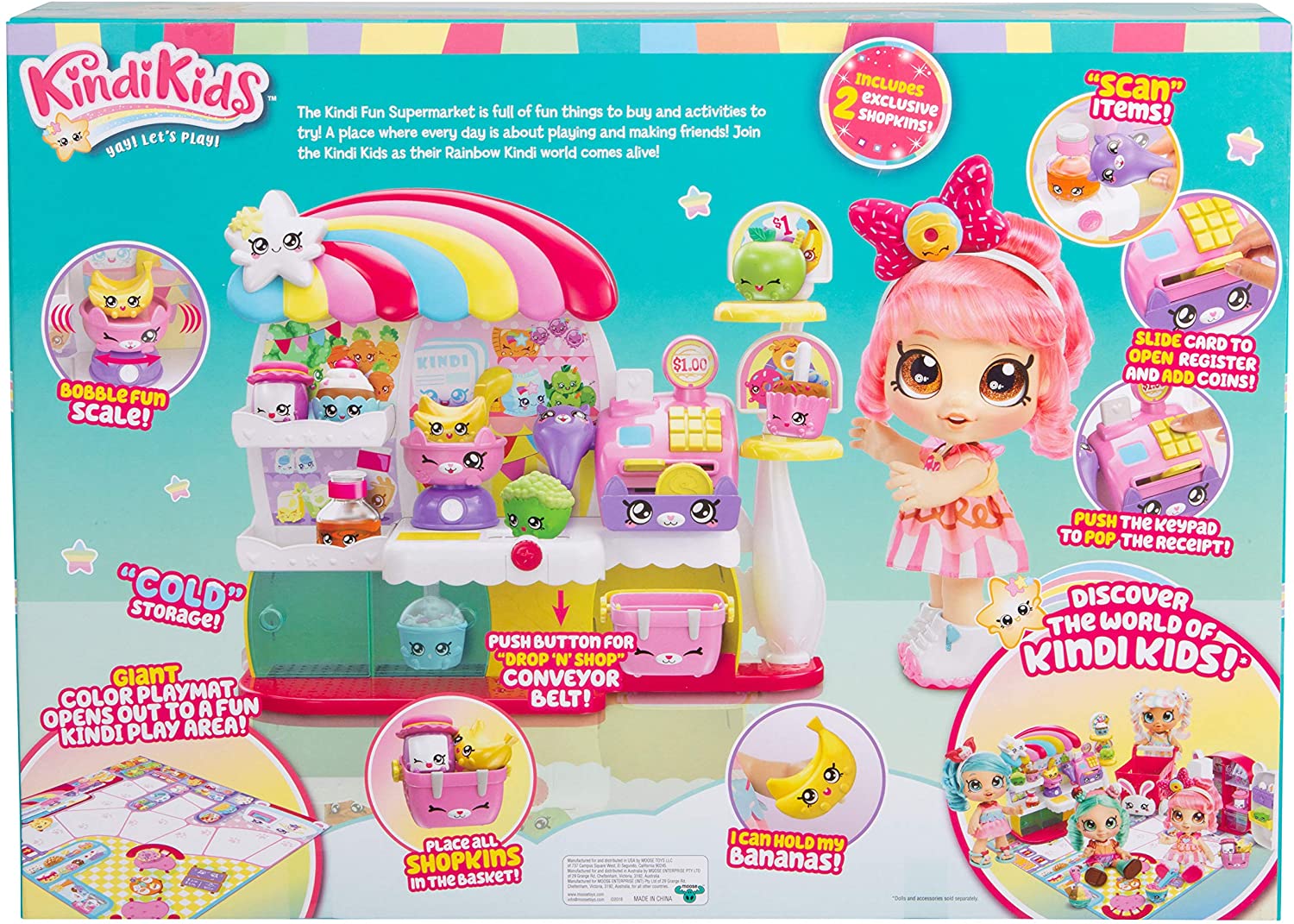 Buy Kindi Kids Kitty Petkin Supermarket | Yallatoys.com