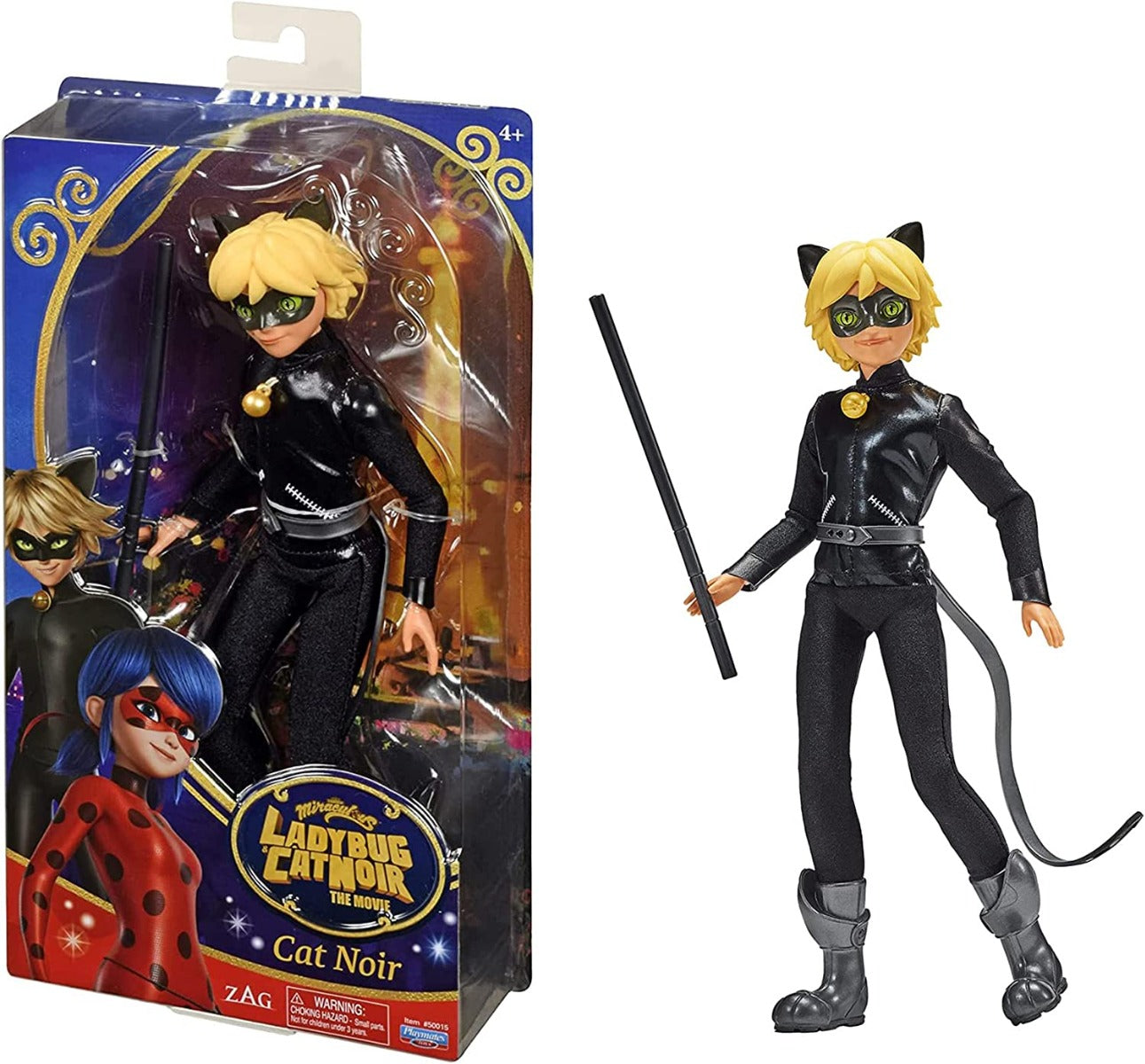 Buy Miraculous Ladybug Cat Noir Movie 10.5inch Cat Noir Fashion Doll | Yallatoys.com