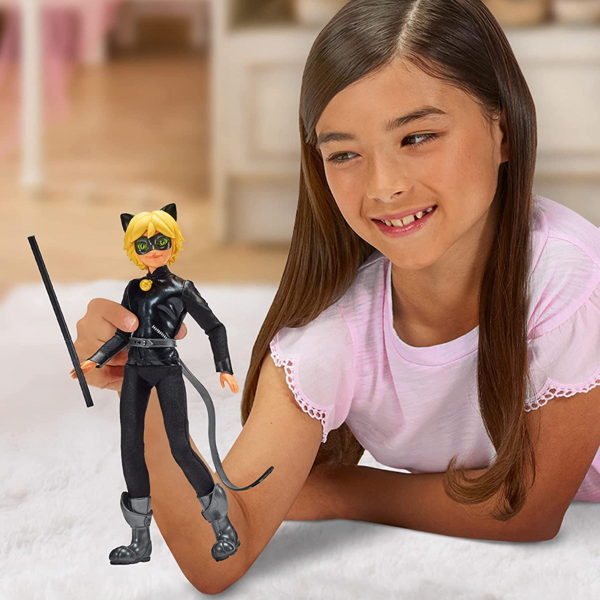 Buy Miraculous Ladybug Cat Noir Movie 10.5inch Cat Noir Fashion Doll | Yallatoys.com