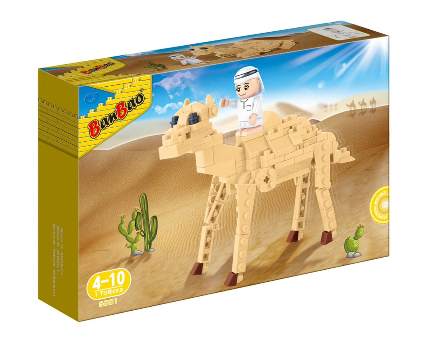 Buy Arabic Line Camel+Tobees 125Pcs | Yallatoys.com