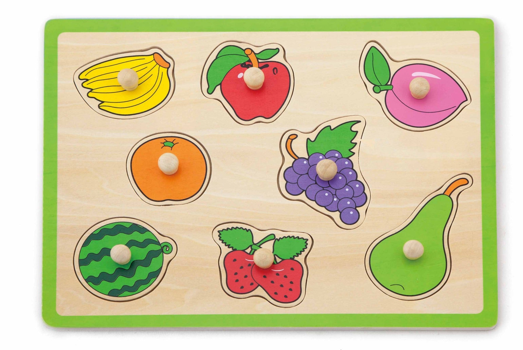 Buy Viga Flat Puzzle Fruit | Yallatoys.com