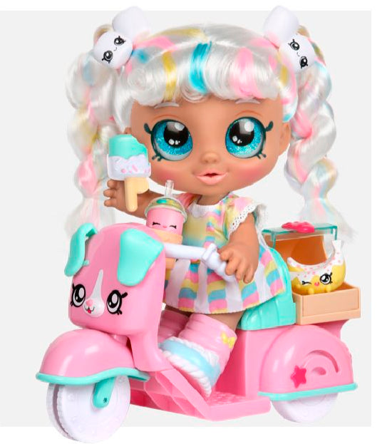 Buy Kindi Kids Kindi Fun Delivery Scooter With Marsha Mello Doll | Yallatoys.com