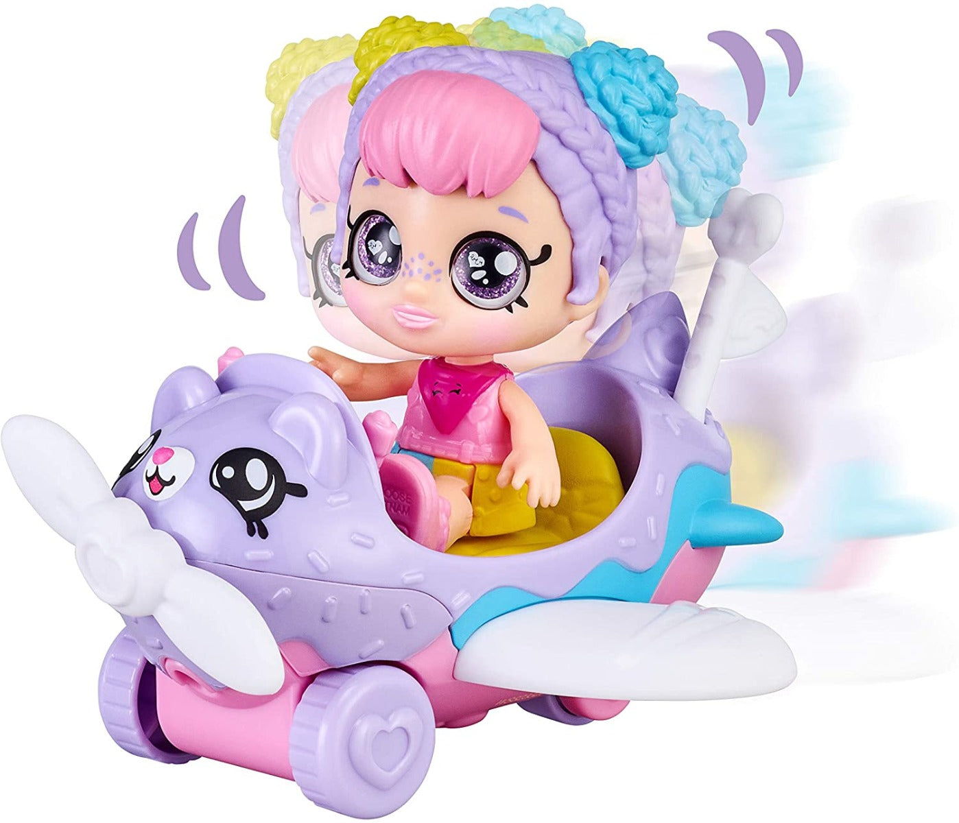 Buy Kindi Kids Minis Kate`s Rainbow Plane | Yallatoys.com