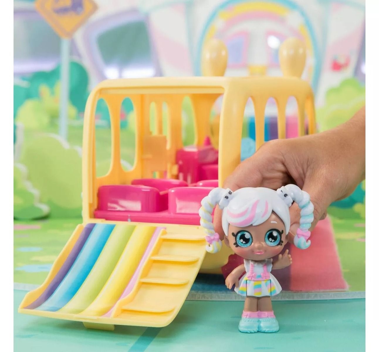 Buy Kindi Kids Minis Series 1 School Bus | Yallatoys.com