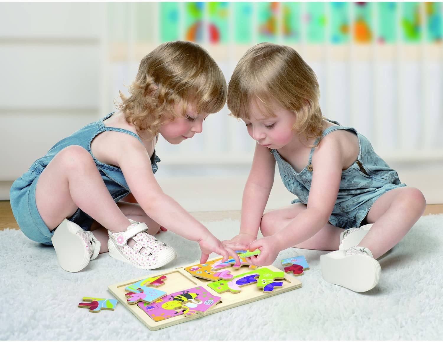 Buy Viga Sea Life 4 In 1 Wooden Puzzle | Yallatoys.com