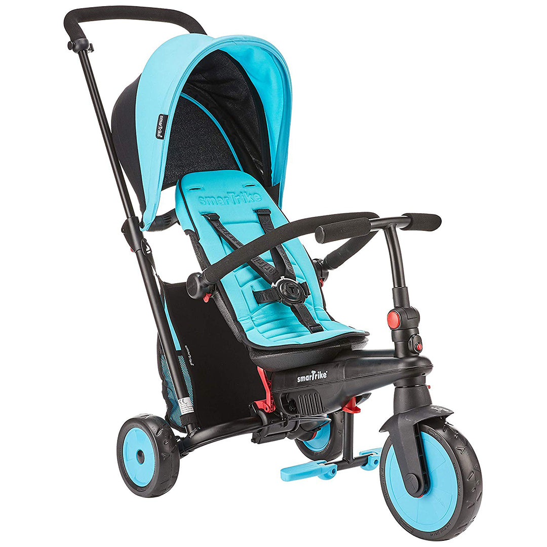 Buy Smart Trike Smartfold Folding Baby Tricycle Blue | Yallatoys.com