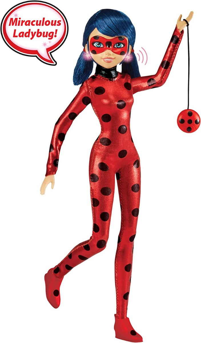 Buy Miraculous Talk and Sparkle 10.5inch Ladybug Deluxe Doll with Lights and Sounds | Yallatoys.com