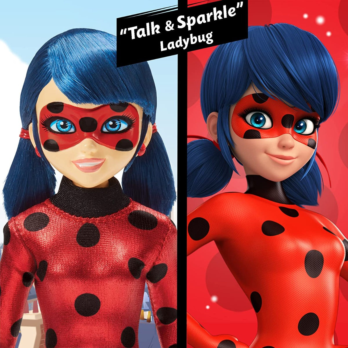 Buy Miraculous Talk and Sparkle 10.5inch Ladybug Deluxe Doll with Lights and Sounds | Yallatoys.com