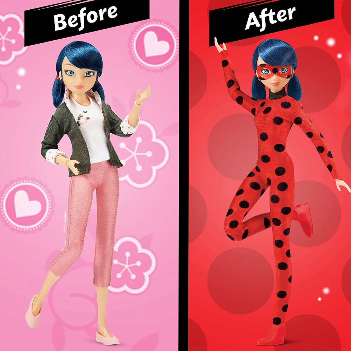 Buy Miraculous Ladybug Superhero Secret Marinette with Ladybug Fashion Outfit | Yallatoys.com
