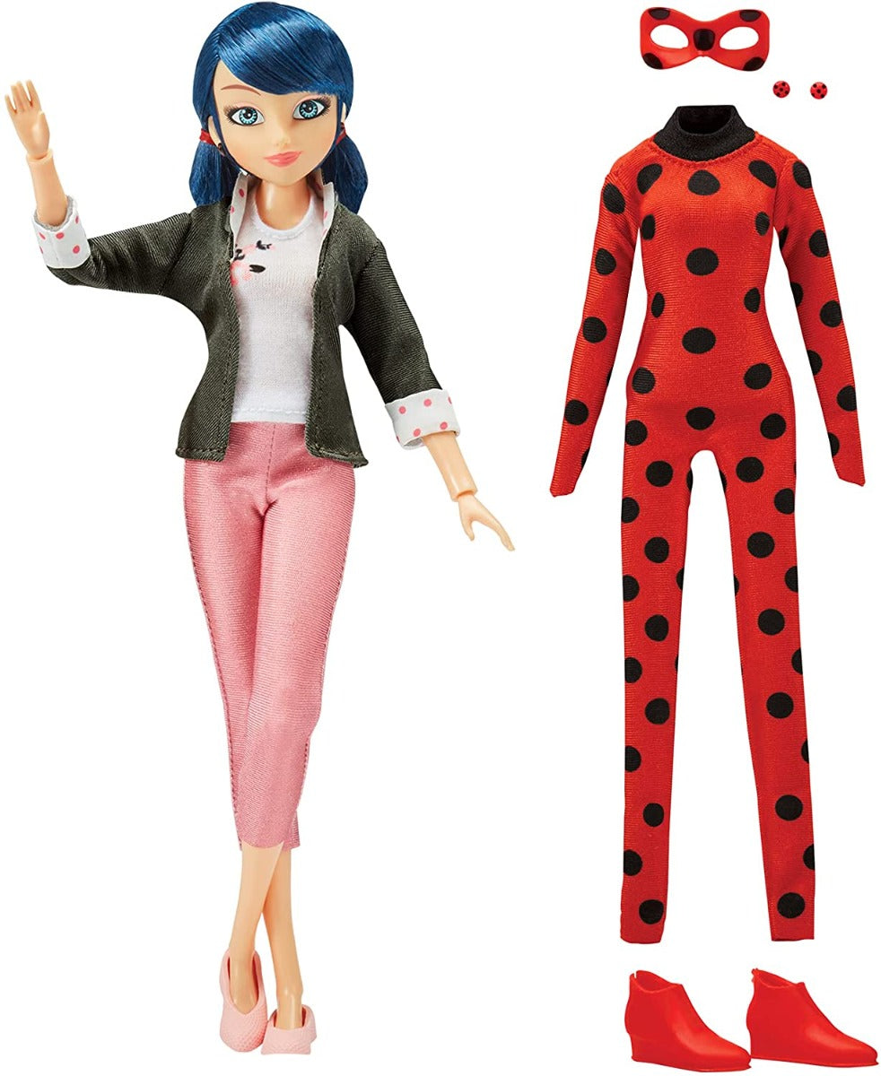 Buy Miraculous Ladybug Superhero Secret Marinette with Ladybug Fashion Outfit | Yallatoys.com