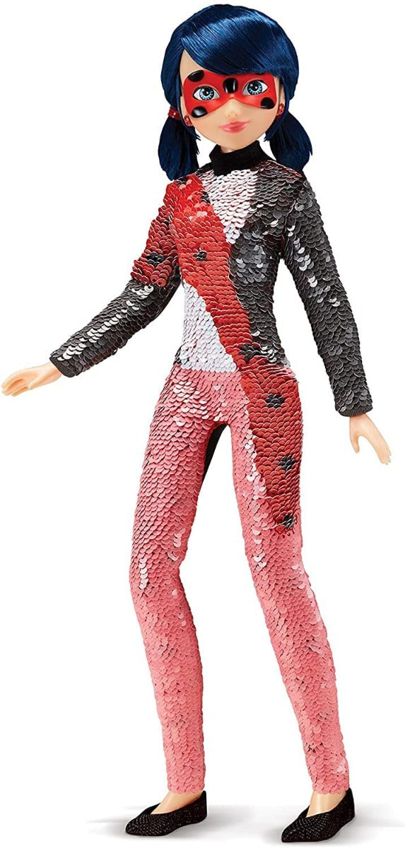 Buy Miraculous Ladybug Fashion Flip with Sequin Outfit Doll | Yallatoys.com