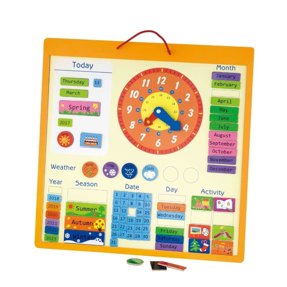 Buy Viga Magnetic Calendar | Yallatoys.com