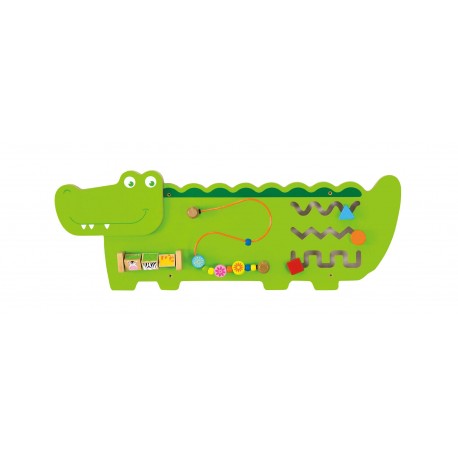 Buy Viga Activity Wall Panel Crocodile | Yallatoys.com