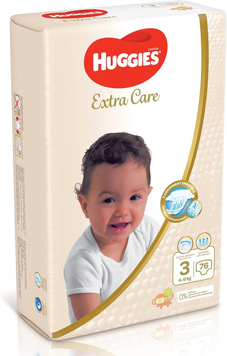 Huggies Diaper Extra Care Jumbo  3 Huggies Yallatoys