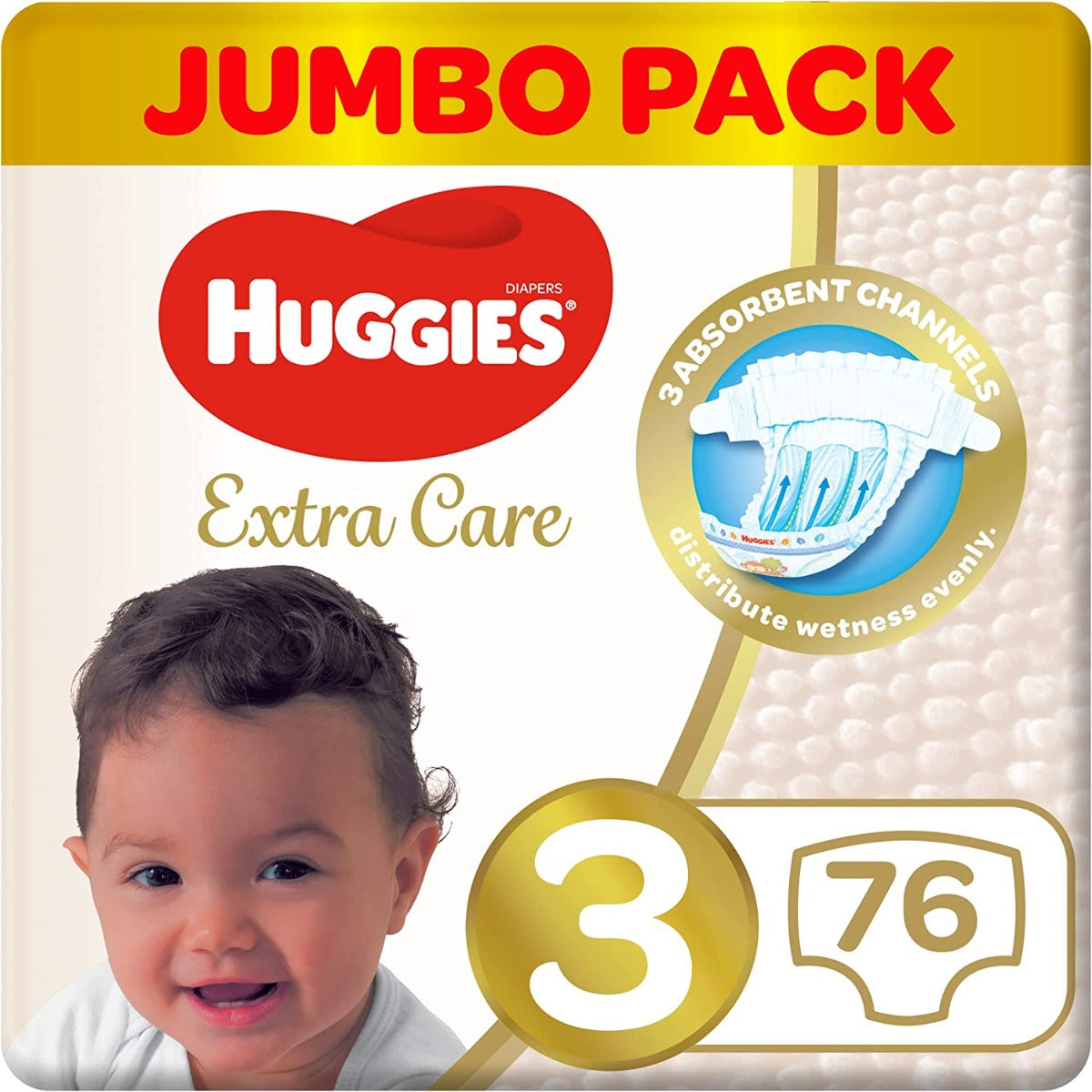 Huggies Diaper Extra Care Jumbo  3 Huggies Yallatoys