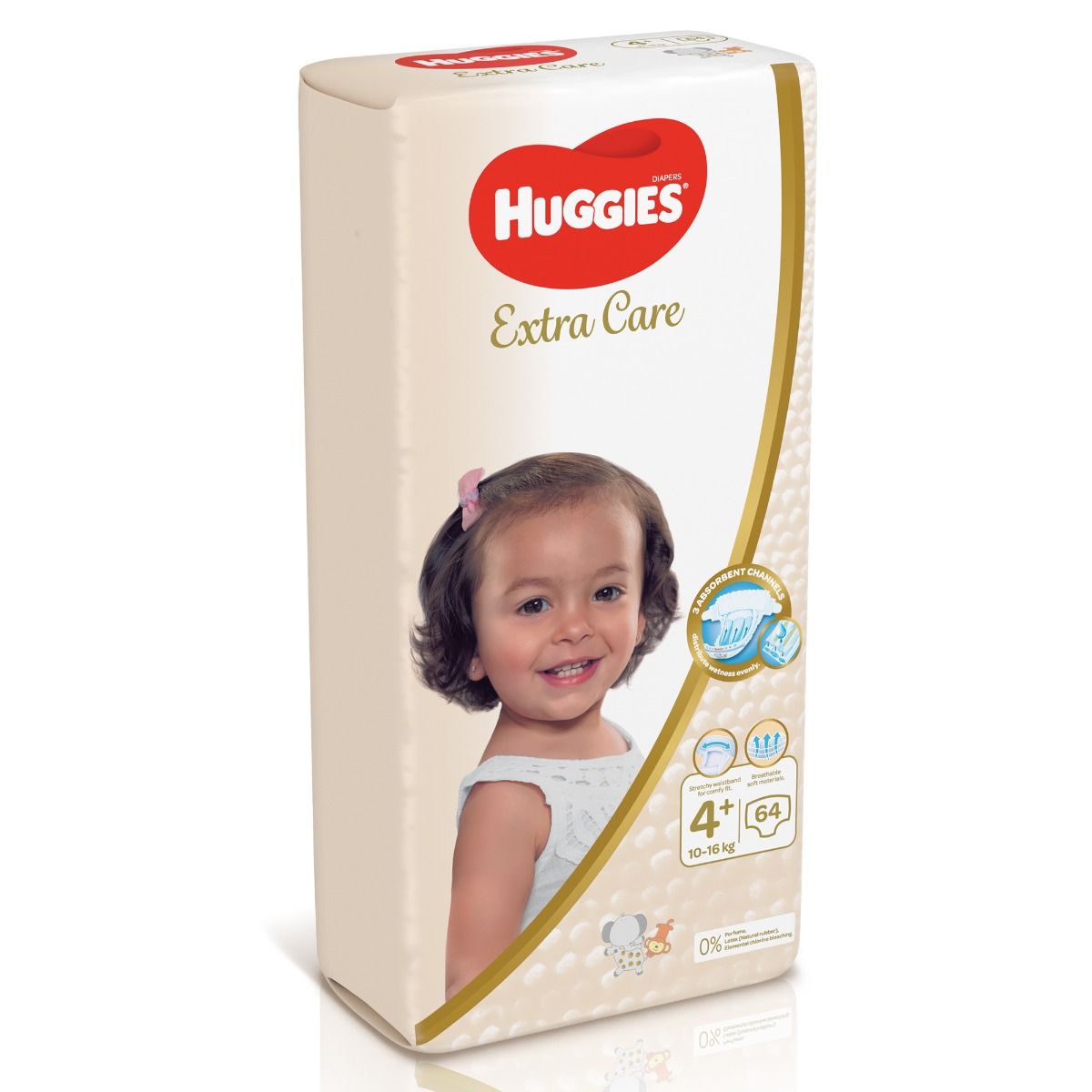 Huggies Diaper Extra Care Jumbo  4+ Huggies Yallatoys