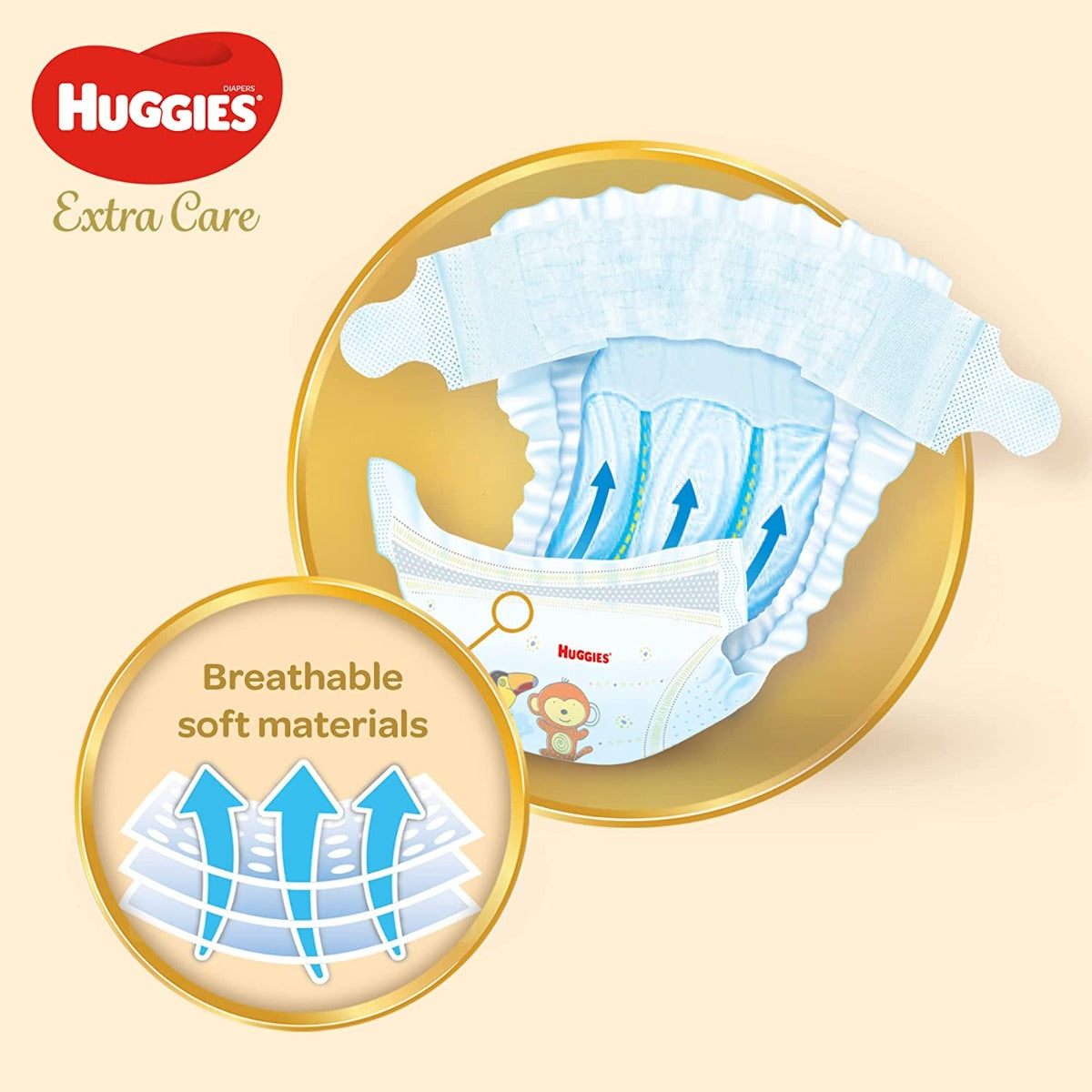 Huggies Diaper Extra Care Value Pack  5