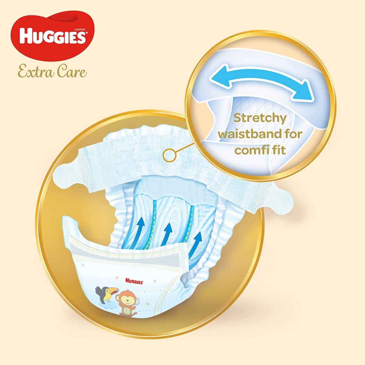 Huggies Diaper Extra Care Value Pack  5
