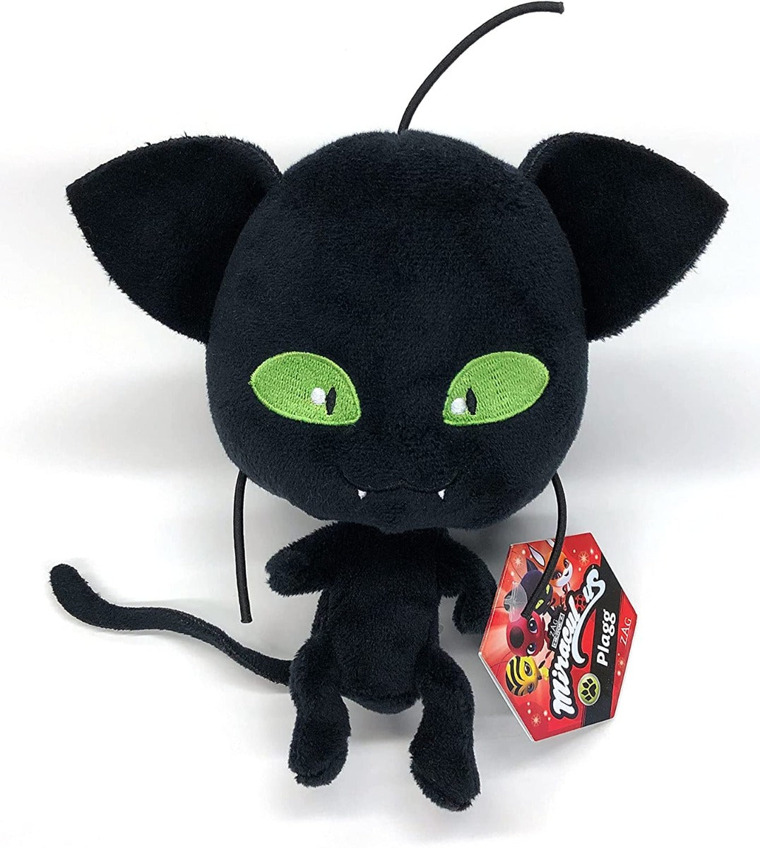 Buy Miraculous Heroes Basic 6inch Plush Plagg Black | Yallatoys.com