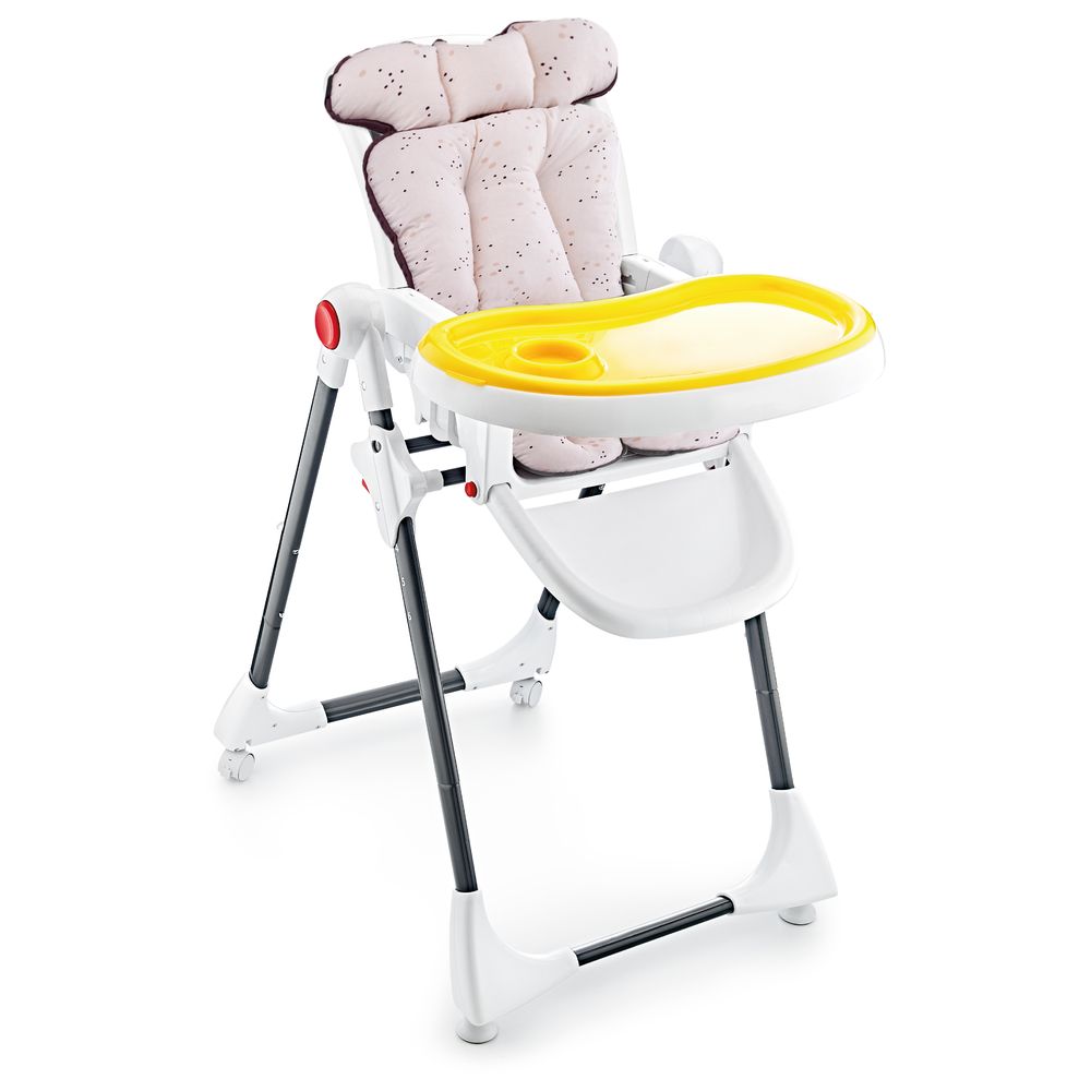 Babyjem Stroller And High Chair Pad Pink Dots - 2 Babyjem Yallatoys