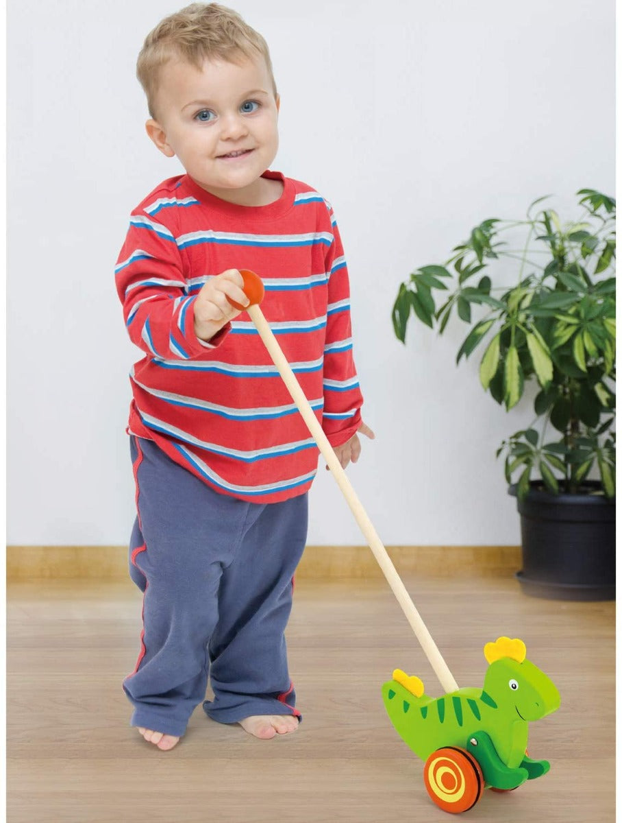 Buy Viga Toys Push Toy Dinosaur | Yallatoys.com