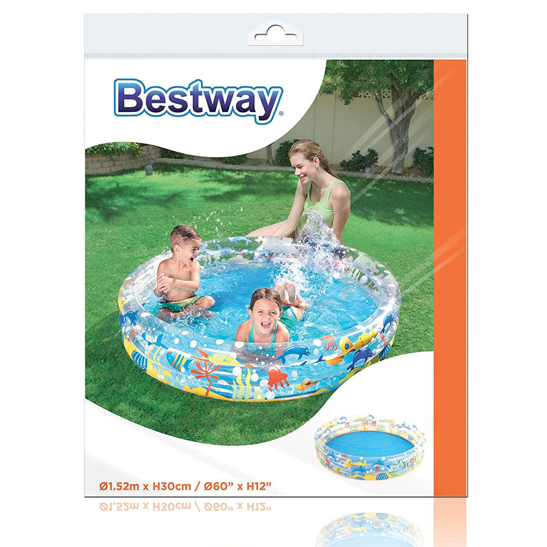 Buy Bestway Deep Dive 3 Ring Pool 1.52 m x 30 cm | Yallatoys.com