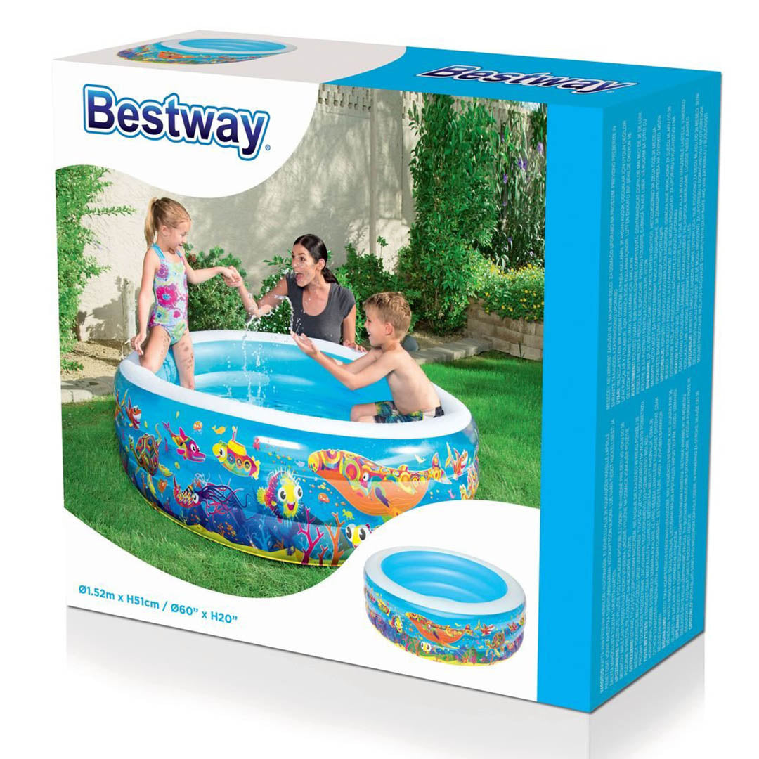 Buy Bestway Sea Life Inflatable Play Pool | Yallatoys.com
