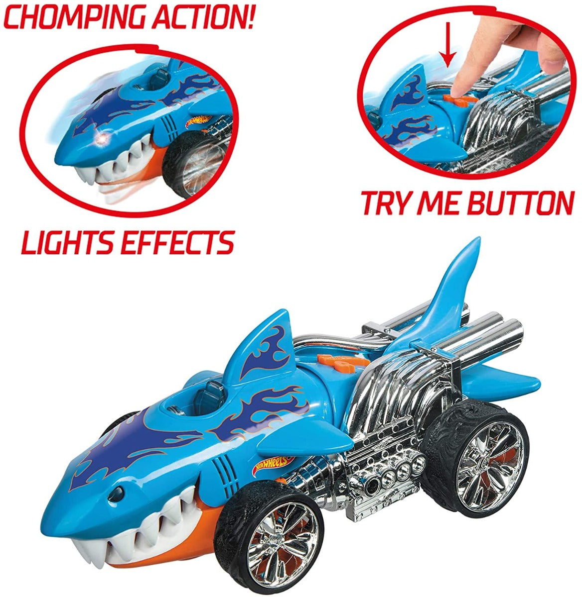 Buy Hotwheels L S Monster Act  Sharkruiser | Yallatoys.com