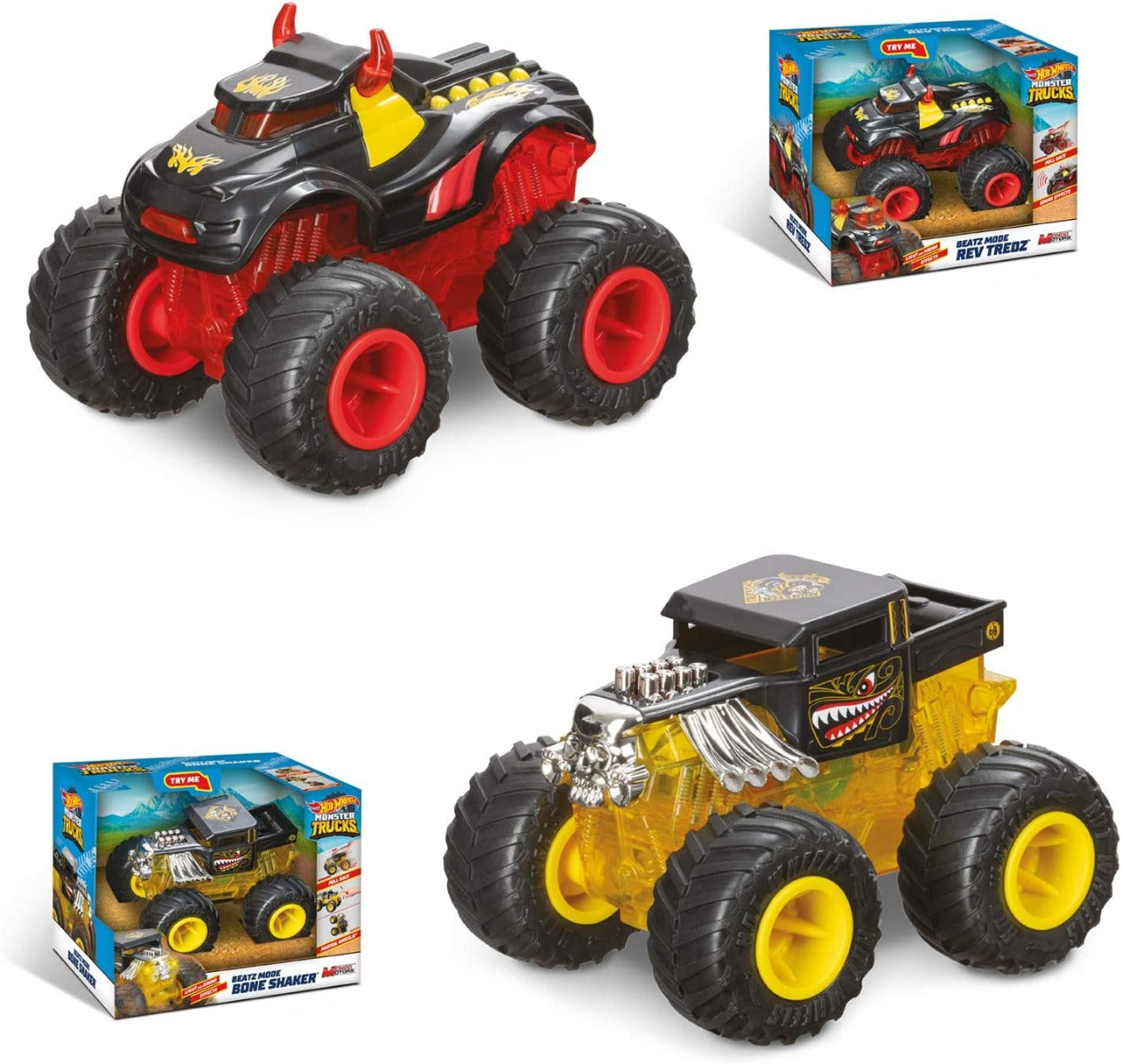 Buy Hot Wheels Motors Monster Trucks Beats (Sold Separately Subject to Availability) | Yallatoys.com