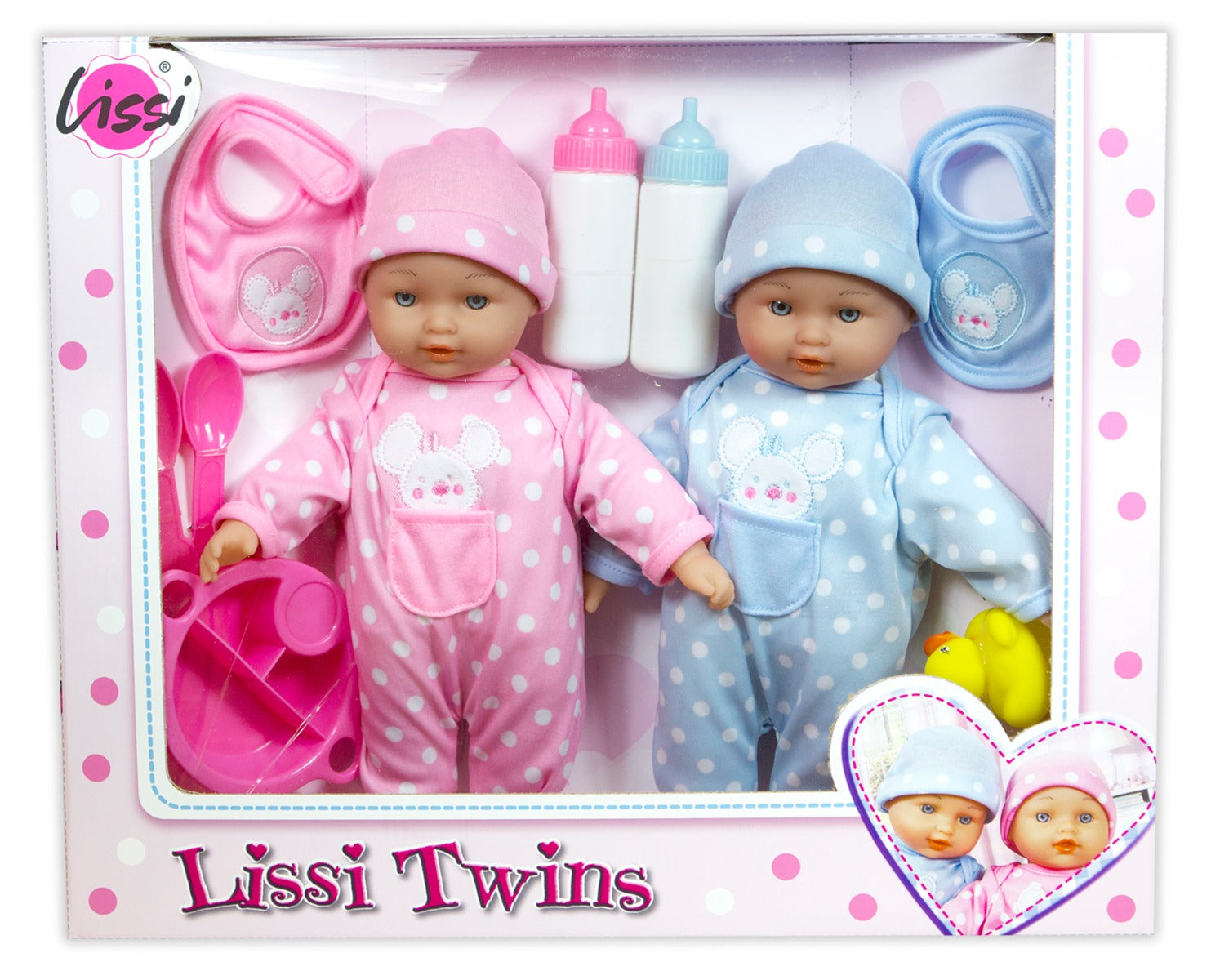 Buy Lissi Dolls Twin Baby Doll Set | Yallatoys.com