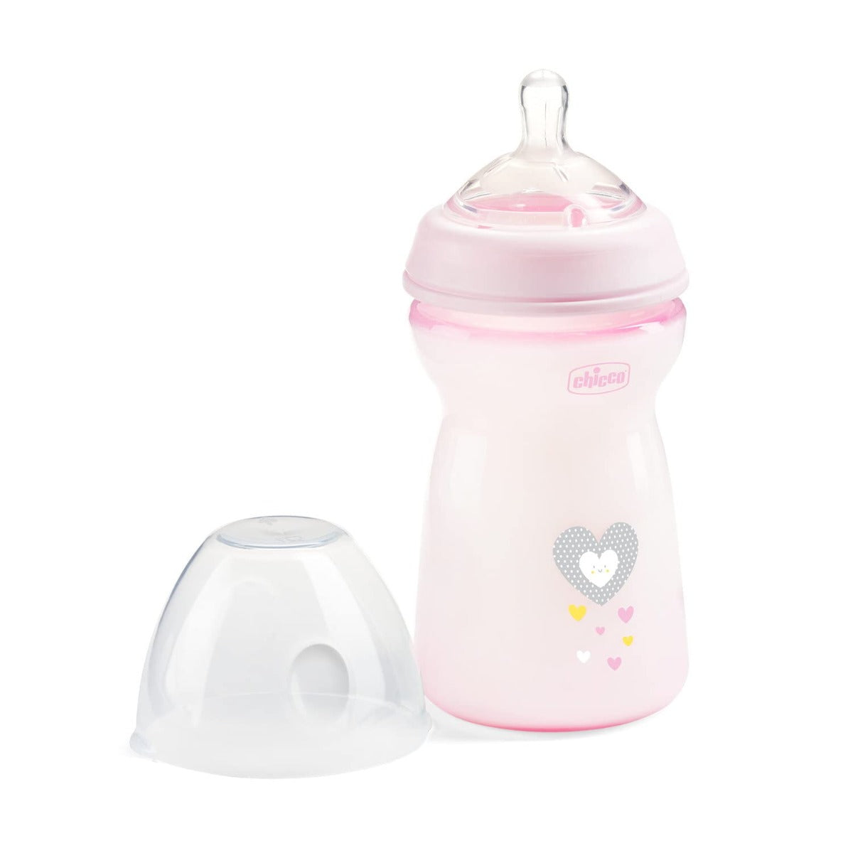 Chicco Natural Feeling Bottle PP 6M+ - 330ML - Girl Chicco Yallatoys