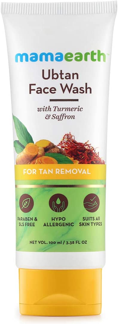Mamaearth Ubtan Face Wash 100Ml Mamaearth Yallatoys