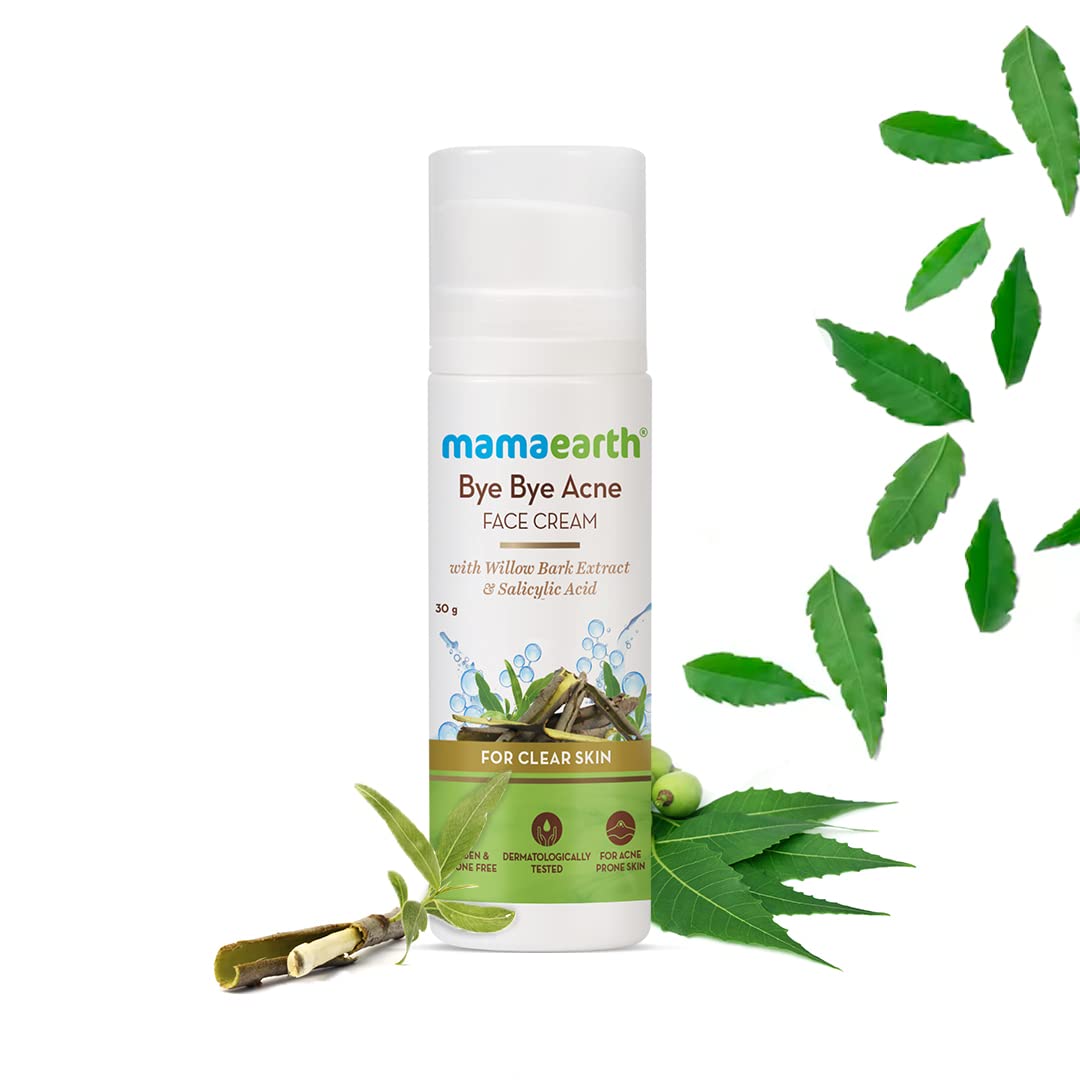 Mamaearth Bye Bye Acne Face Cream 30Gm Mamaearth Yallatoys