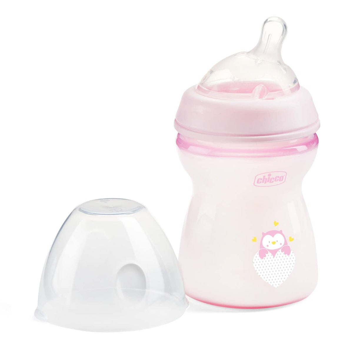 Chicco Natural Feeling Feeding Bottle PP 2M+ - 250ML - Girl Chicco Yallatoys