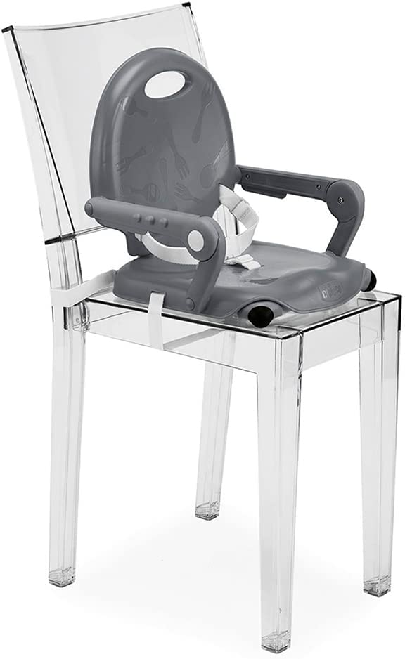 Chicco Booster Seat Pocket Snack - Dark Grey Chicco Yallatoys