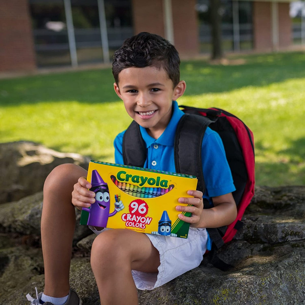 Buy Crayola 96 Crayons Non Peggable | Yallatoys.com