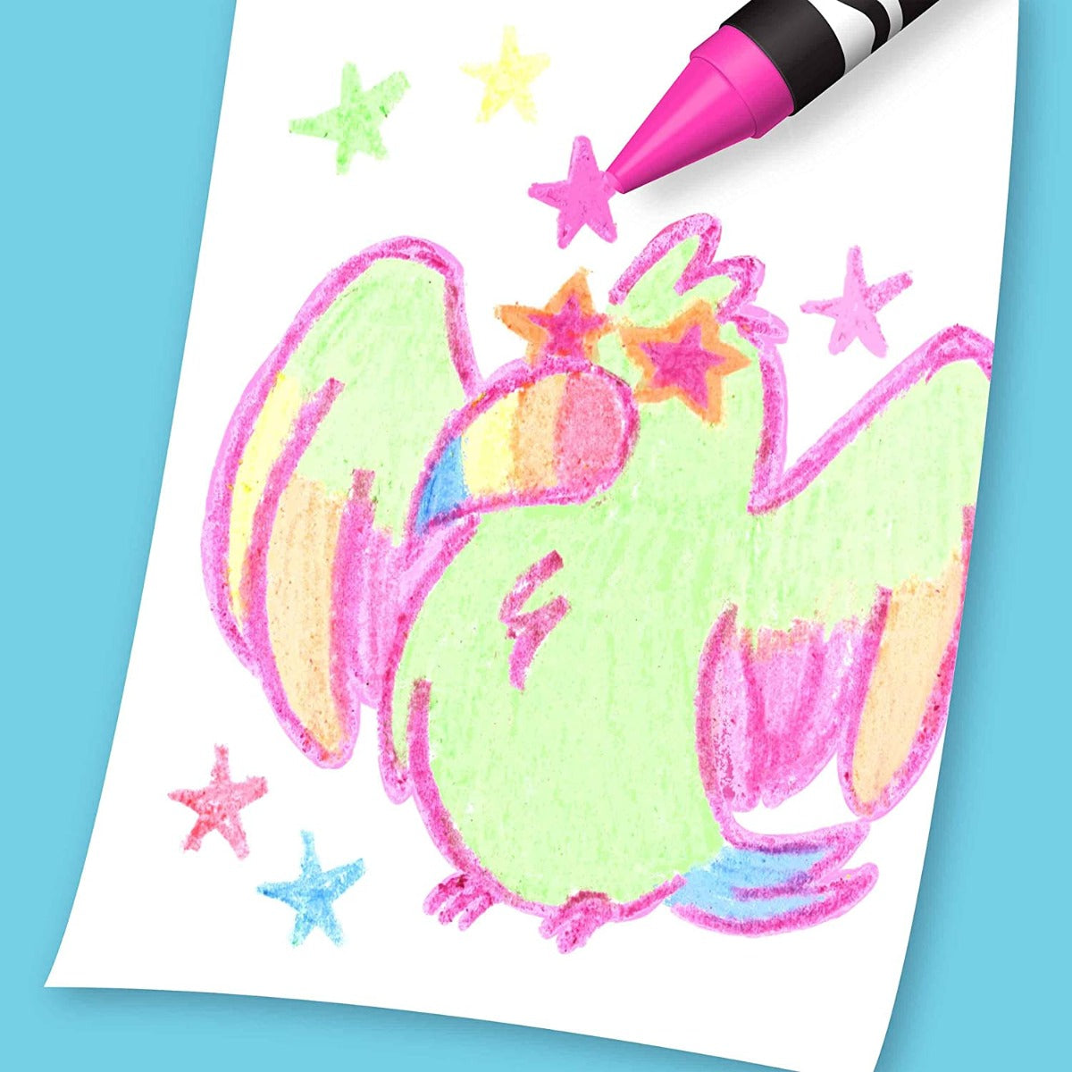 Buy Crayola Neon Crayons 24Count | Yallatoys.com