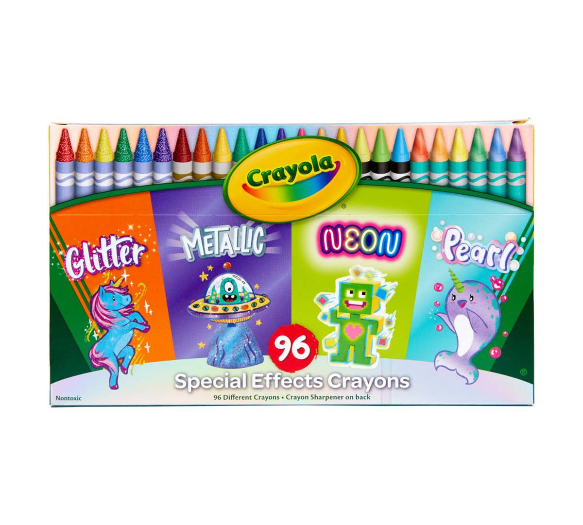 Buy Crayola Special Effects Crayon Set 96 Count | Yallatoys.com