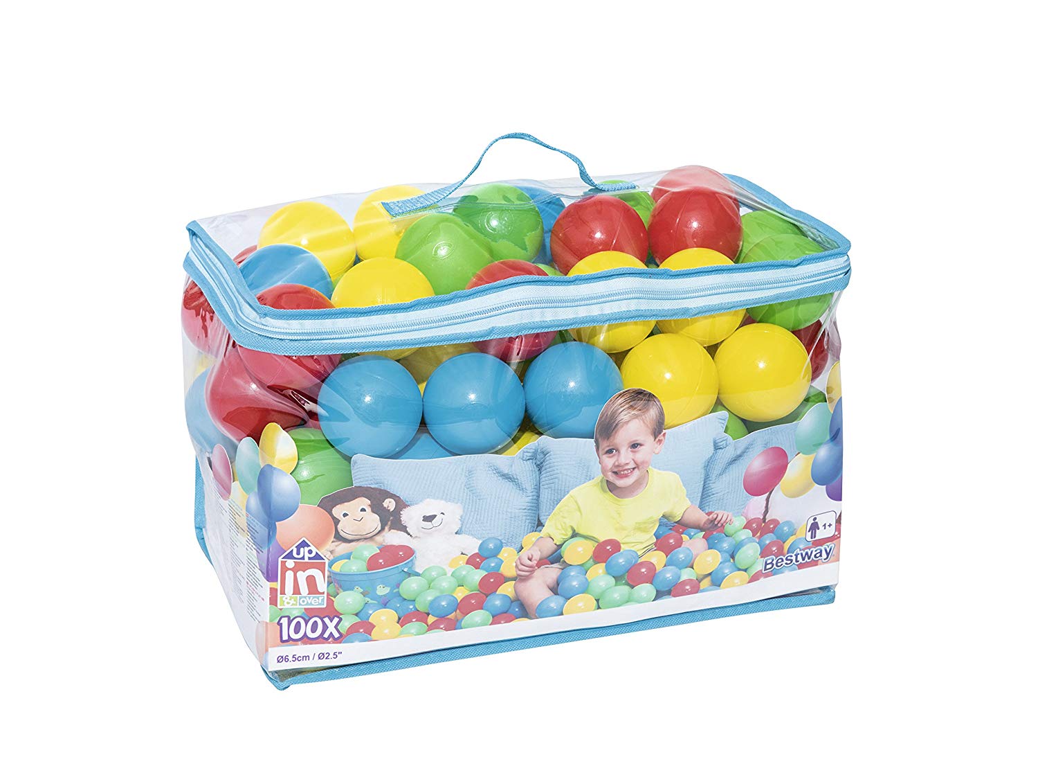 Buy Bestway Splash & Play 100 Play Balls | Yallatoys.com