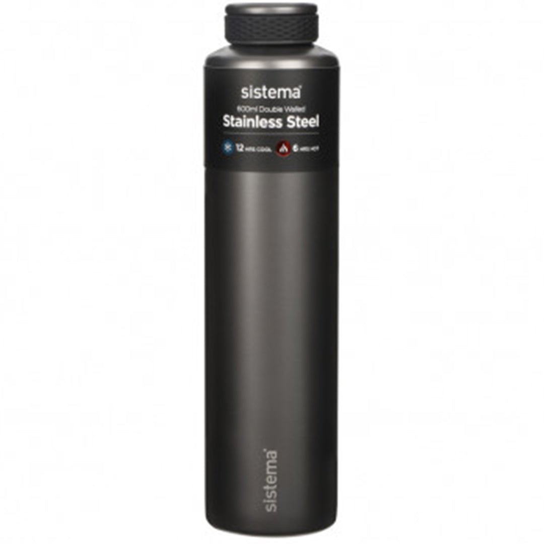 Buy Sistema 600ml Stainless Steel Bottle (Sold Separately Subject to Availability) | Yallatoys.com