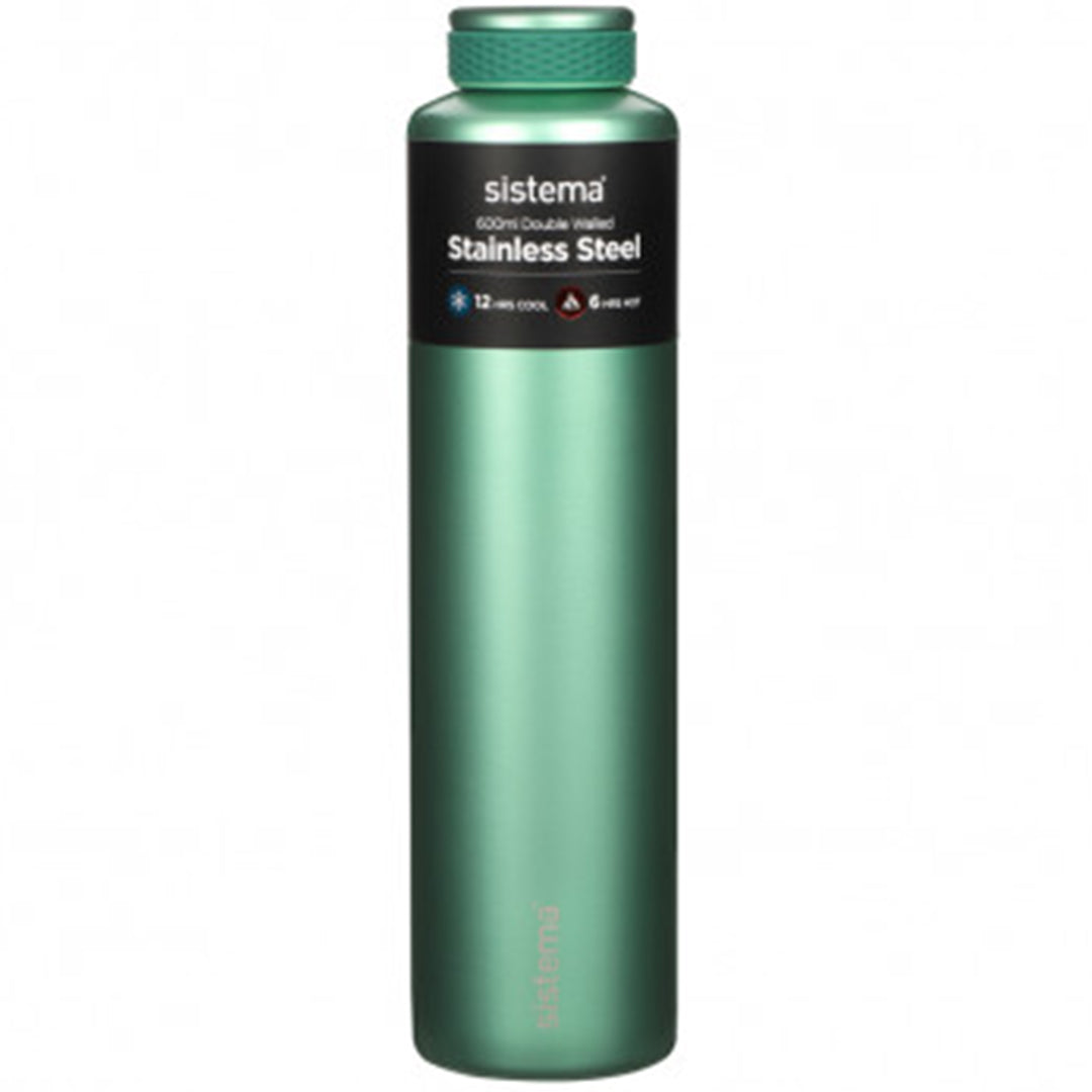Buy Sistema 600ml Stainless Steel Bottle (Sold Separately Subject to Availability) | Yallatoys.com