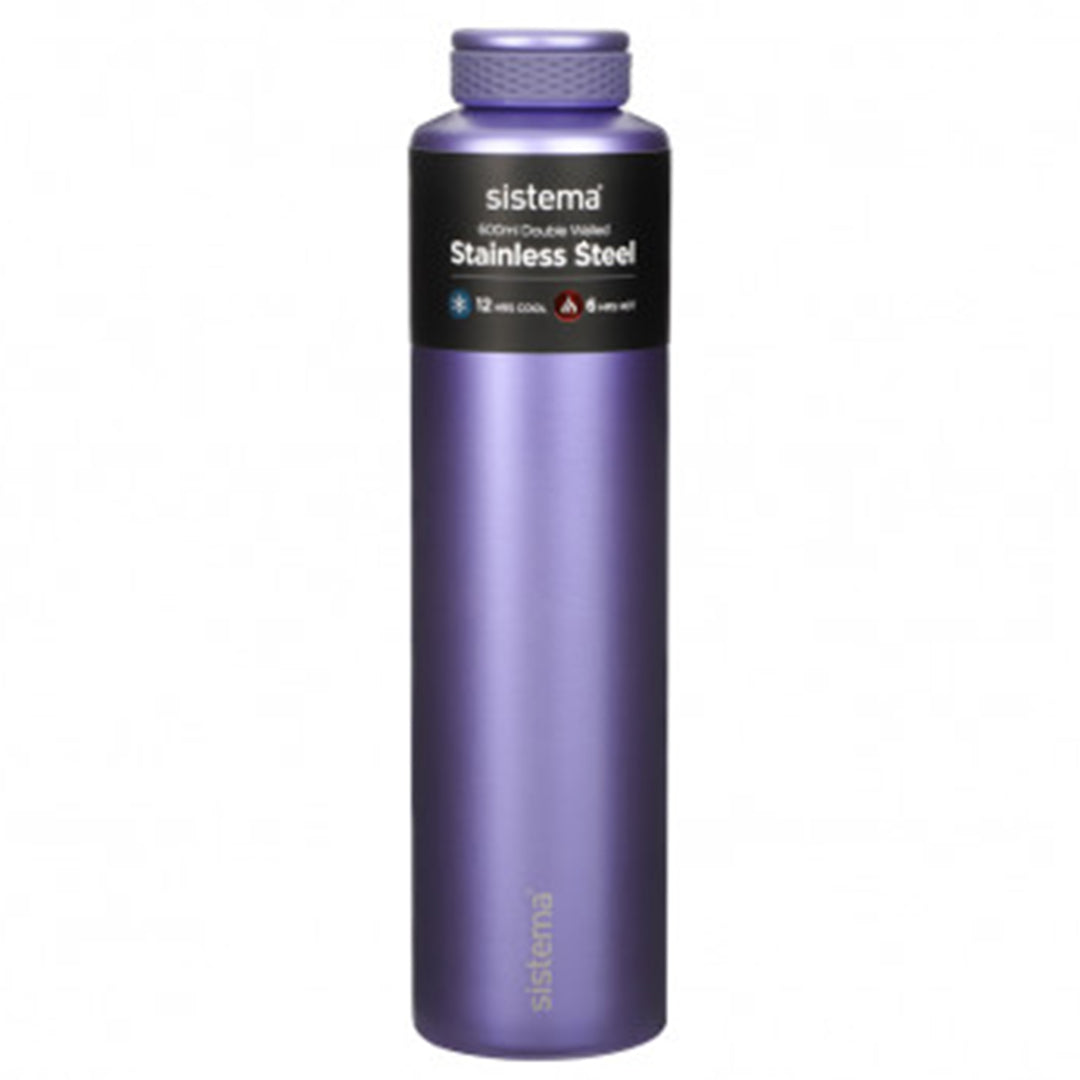 Buy Sistema 600ml Stainless Steel Bottle (Sold Separately Subject to Availability) | Yallatoys.com