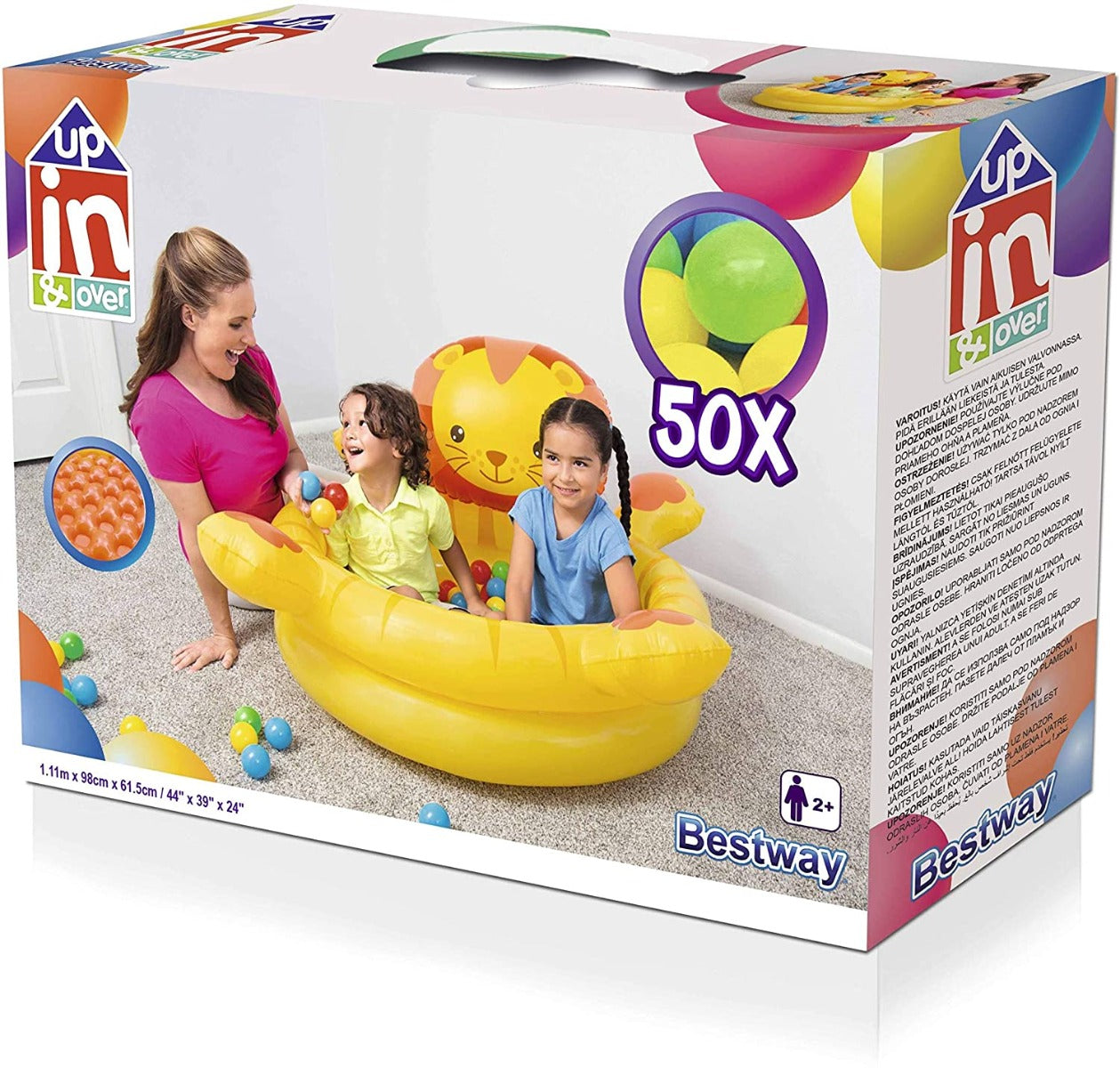Buy Bestway Up In & Over Lion Ball Pit | Yallatoys.com