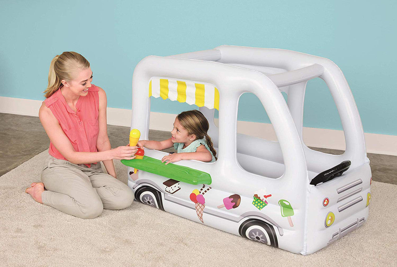 Buy Bestway Scoops N Smiles Ice Cream Truck Ball Pit | Yallatoys.com