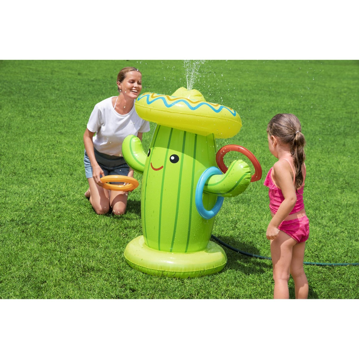 Buy Bestway H2OGO! Sweet & Spiky Cacti Inflatable Kids Sprinkler | Yallatoys.com